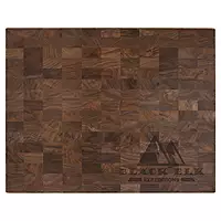 22" x 13" x 1 3/8" Walnut Butcher Block Cutting Board