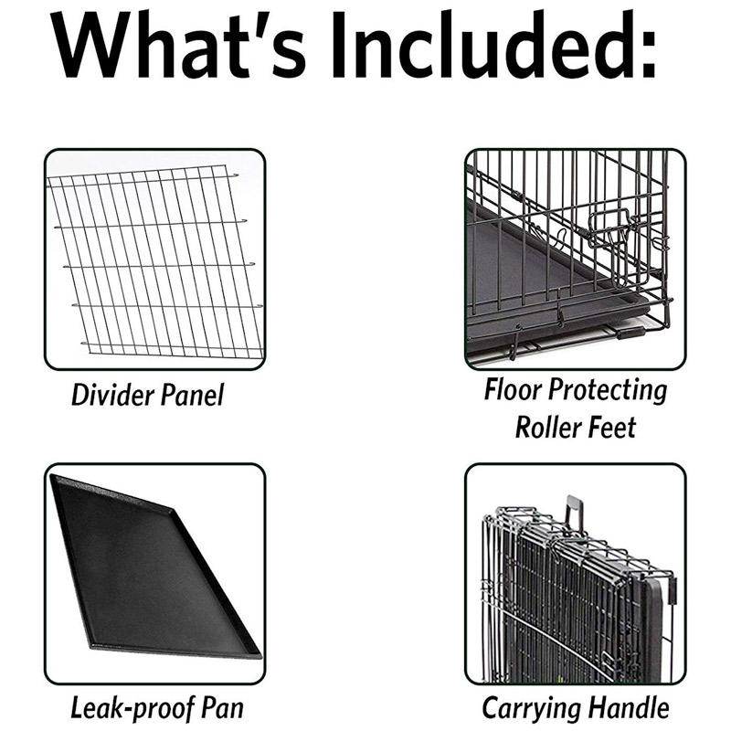 Midwest Contour Double Door Dog Crate 36″ Midwest Contour Double Door Dog Crate 36″