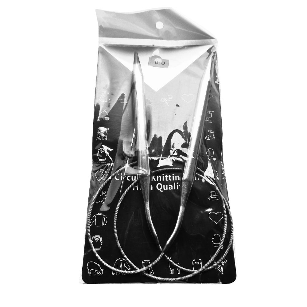 Aguja Circular No 9 X 80Cm Paquete X 10 Und Aguja Circular No 9 X 80Cm Paquete X 10 Und