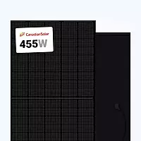 Canadian Solar 455W Black Monofacial Panel | CS6.1-54TM-455H | 108 Half-Cells