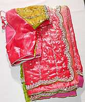 J254: Ready To Ship Beautiful Sequence Work Saree With Stitched Blouse J254: Ready To Ship Beautiful Sequence Work Saree With Stitched Blouse