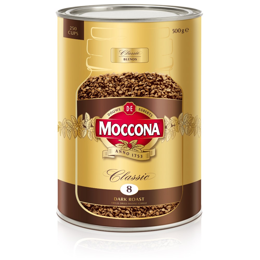 Moccona Classic Dark Roast Coffee 500gm Can