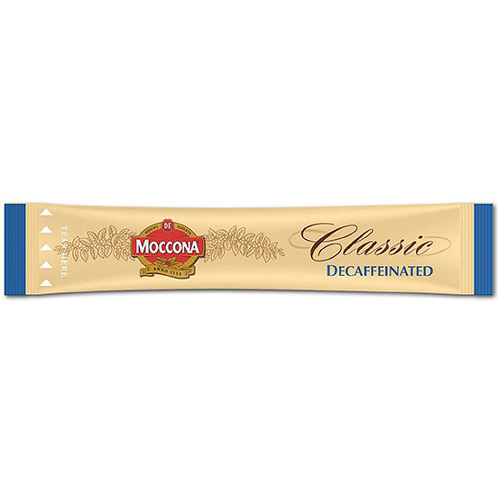 Moccona Classic Decaffeinated Coffee Sticks Portion Control 1.7gm Box  of 500