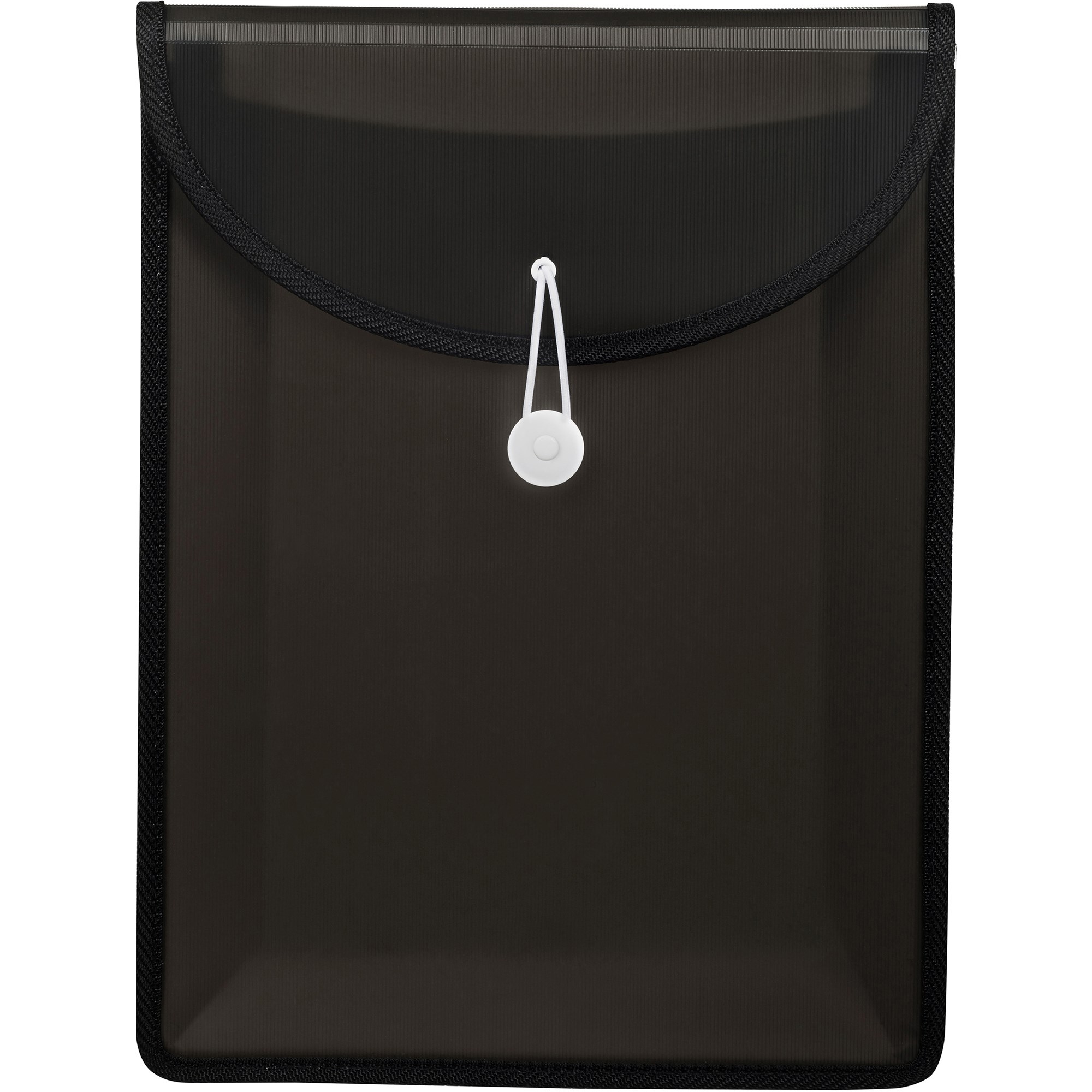 Marbig Document Wallet A4 Top Load 65mm Gusset Smoke