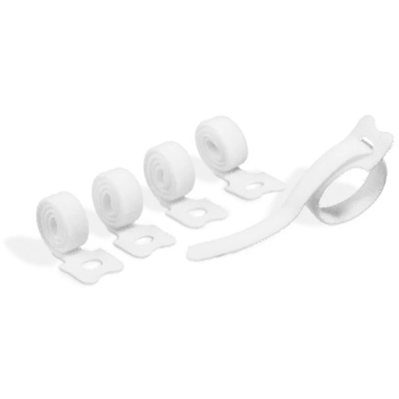 Durable Cavoline Self Grip Cable Tie 200 x 20mm White Pack Of 5