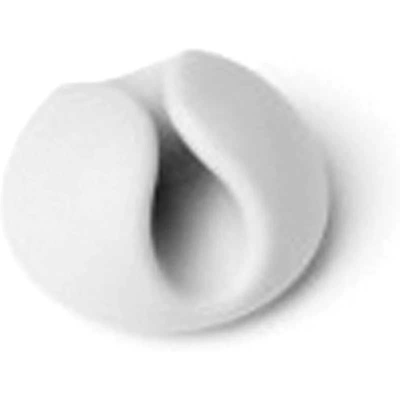 Durable Cavoline Self-Adhesive Cable Clips 1 Grey Pack Of 6
