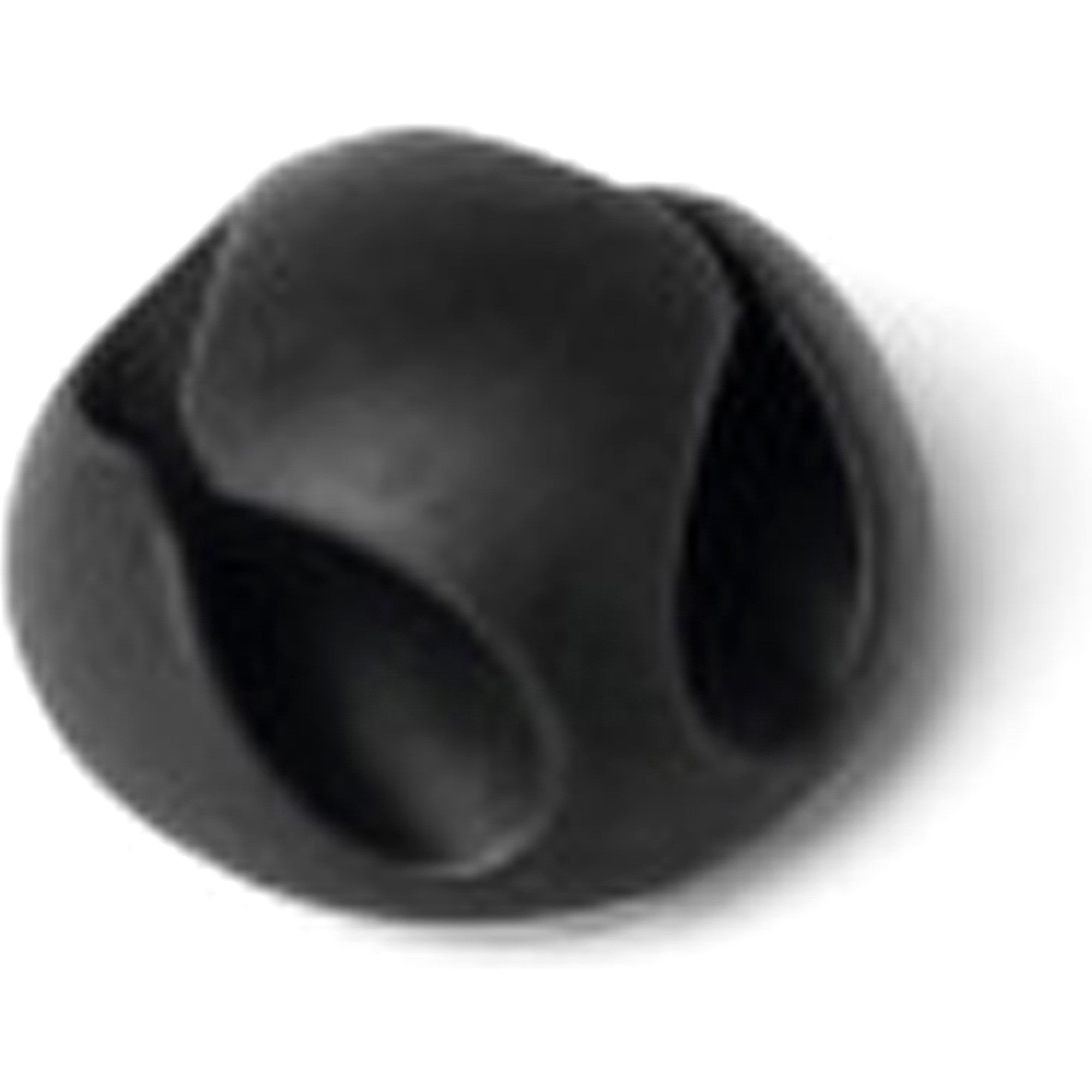 Durable Cavoline Self-Adhesive Cable Clips 2 Graphite Pack  Of 6