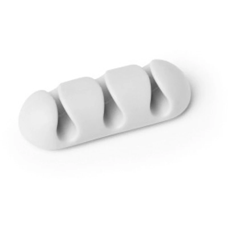Durable Cavoline Self-Adhesive Cable Clips 3 Grey Pack Of 2