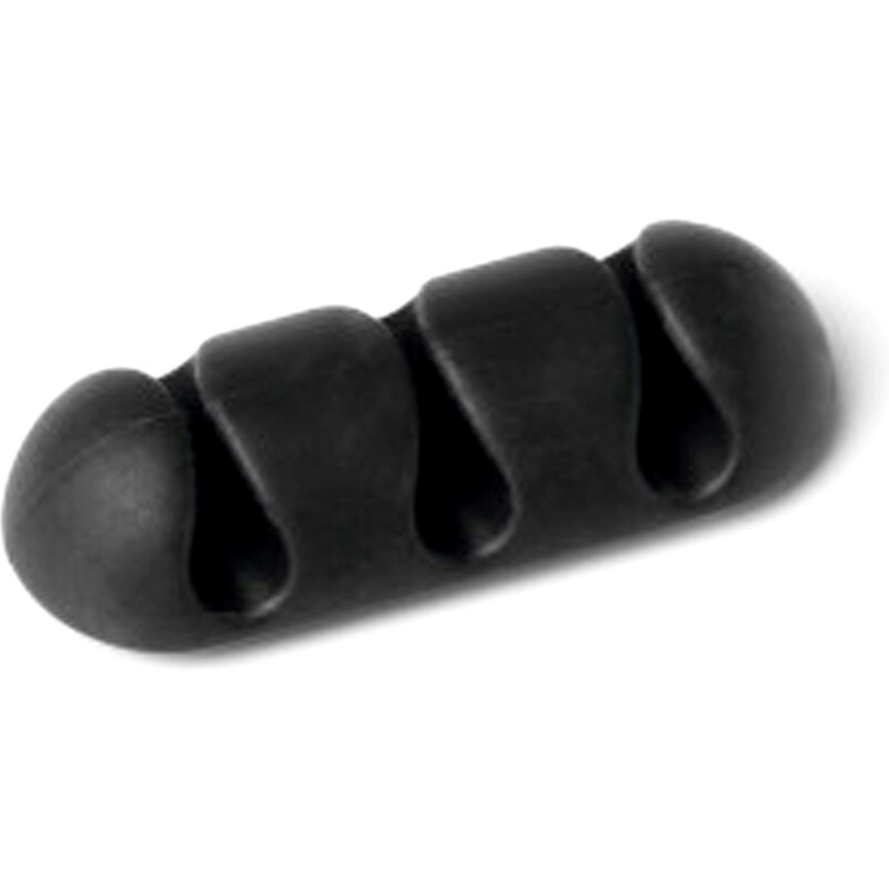 Durable Cavoline Self-Adhesive Cable Clips 3 Graphite Pack Of 2