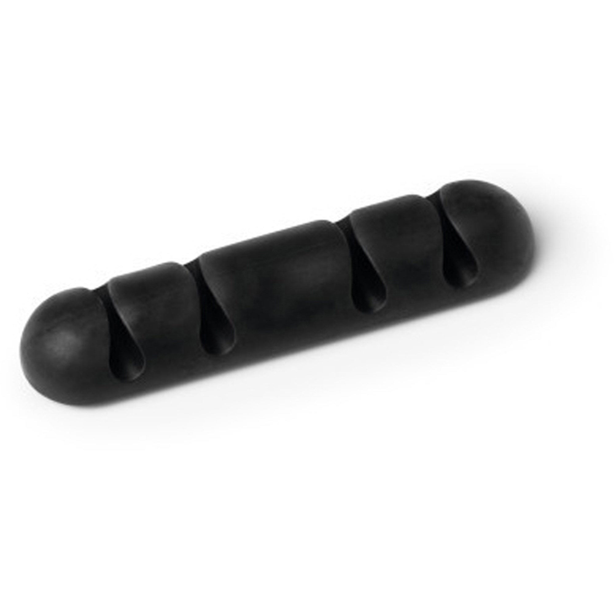 Durable Cavoline Self-Adhesive Cable Clips 4 Graphite Pack  Of 2