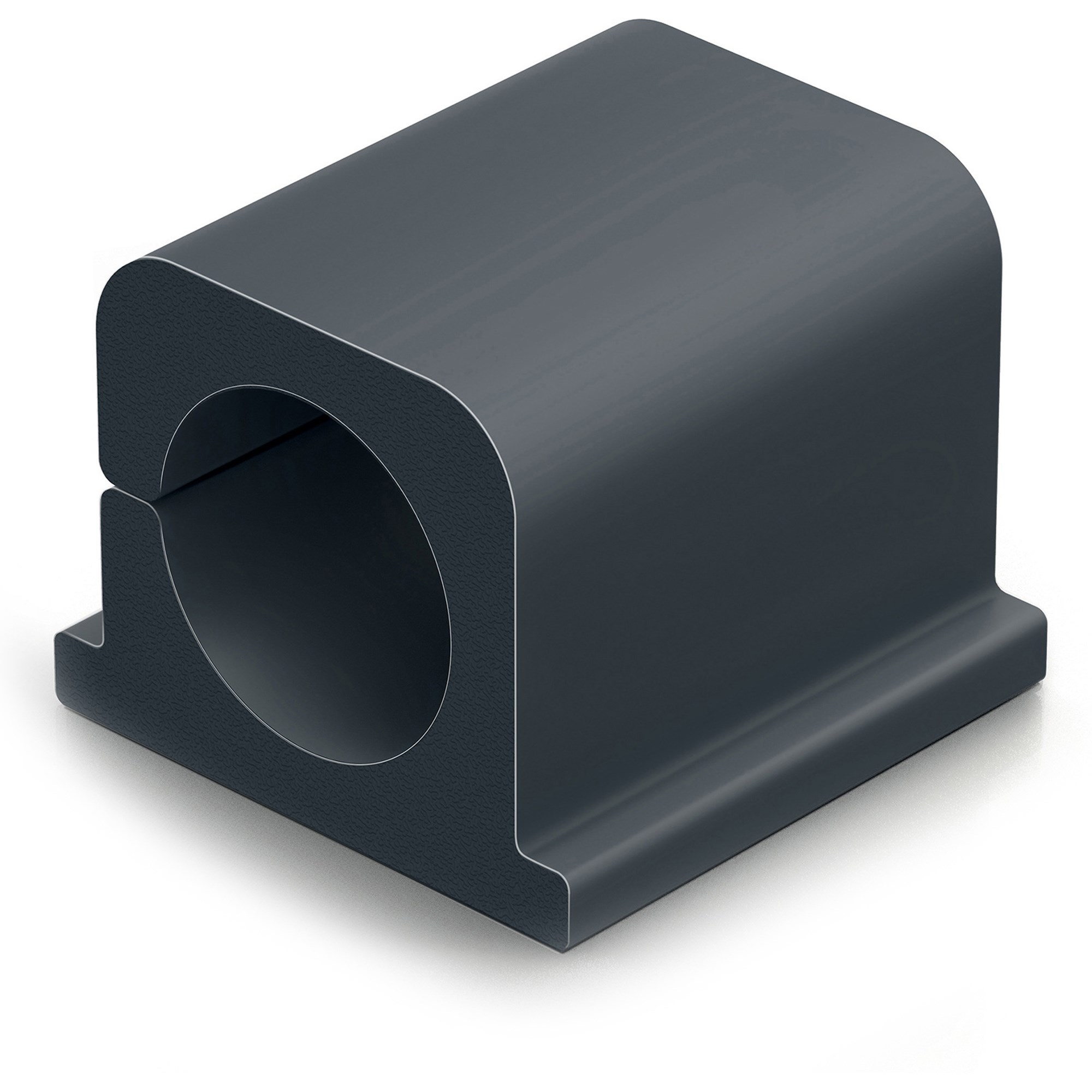 Durable Cavoline Pro Self-Adhesive Cable Clips 2 Graphite Pack  Of 4