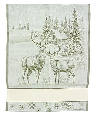 Strofinaccio per punto croce serie Cervi