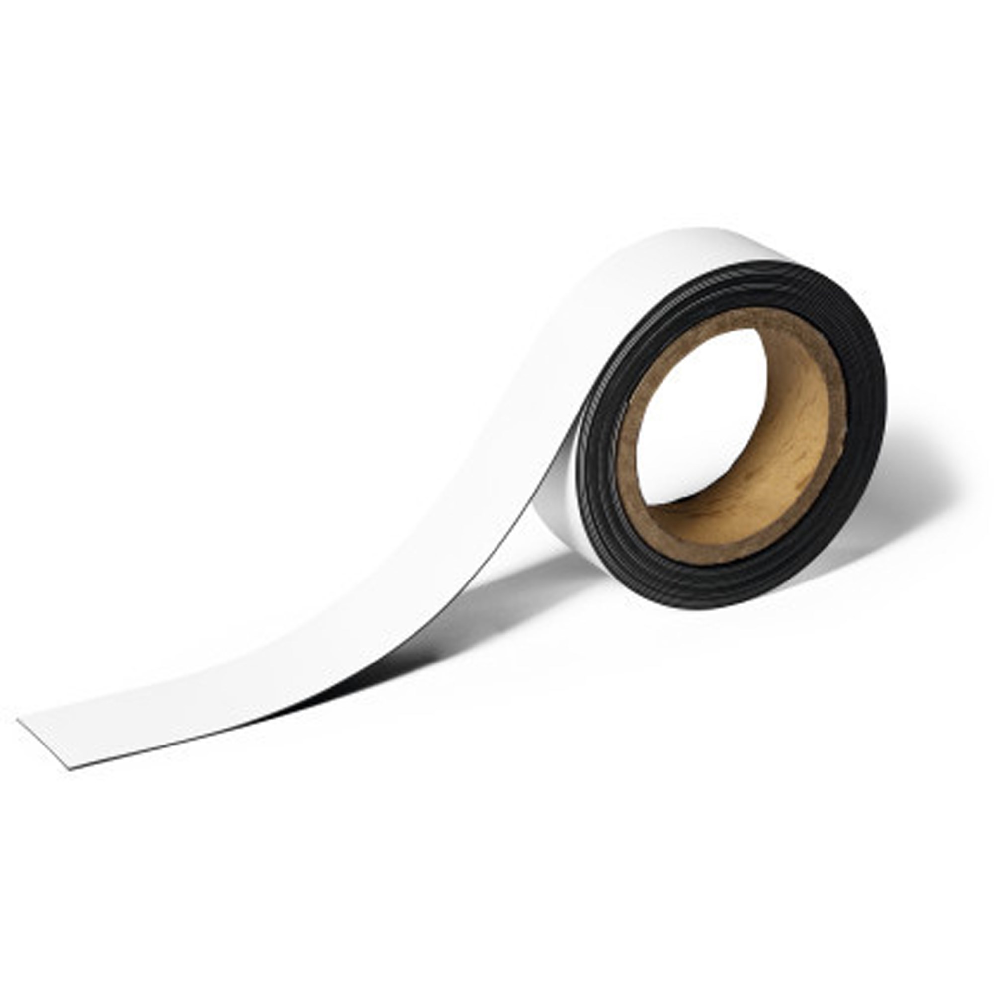 Durable Magnetic Labelling Tape 40mm x 5m White