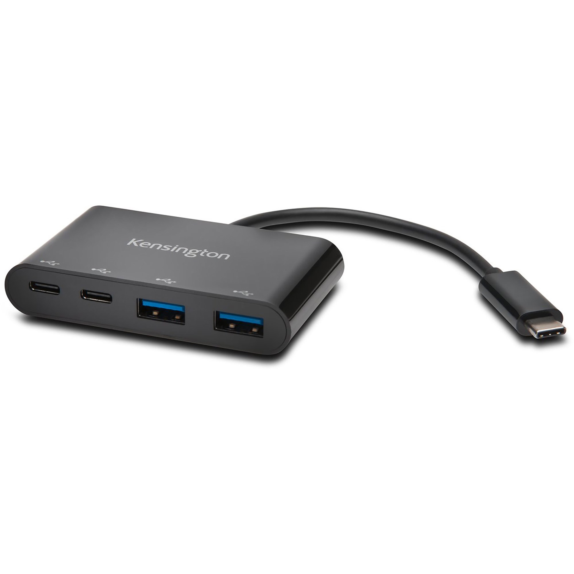 Kensington CH1000 USB-C 3.0 4 Port Hub Black