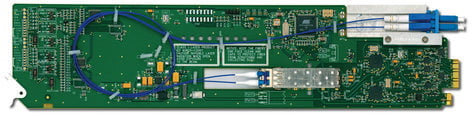 Ross Video FDT-6604-R2 3G/HD/SD SDI Dual Fiber Transmitter with full 2 Slot Rear I/O 2 Channels Electrical to Optical Conversion on Single Card Ross Video FDT-6604-R2 3G/HD/SD SDI Dual Fiber Transmitter with full 2 Slot Rear I/O 2 Channels Electrical to Optical Conversion on Single Card