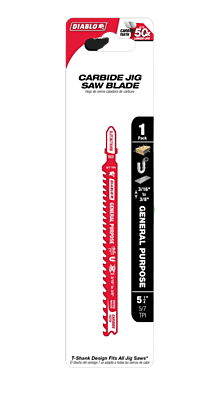 Diablo Jig Saw Carbide Blade for General Purpose Diablo Jig Saw Carbide Blade for General Purpose