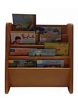 Beech Wood Bookshelf Display - 4 tier