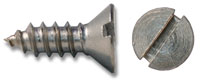 Self Tapping Screw - Slotted CSK No. 12 x 1 1/2" Self Tapping Screw - Slotted CSK No. 12 x 1 1/2"