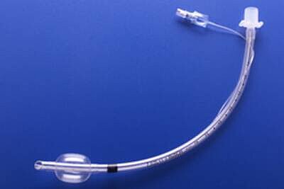 Safety Clear Plus™ Cuffed Endotracheal Tube 6.5 mm ID Curved 300 mm Adult Murphy Eye
