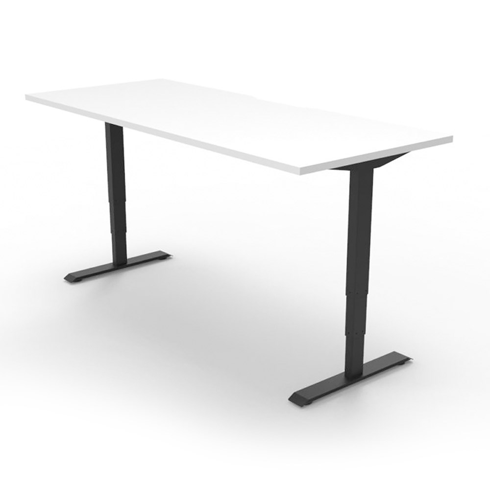 Rapidline Boost+ Single Sided Workstation 1200W x 750D x 1270mmH White/Black