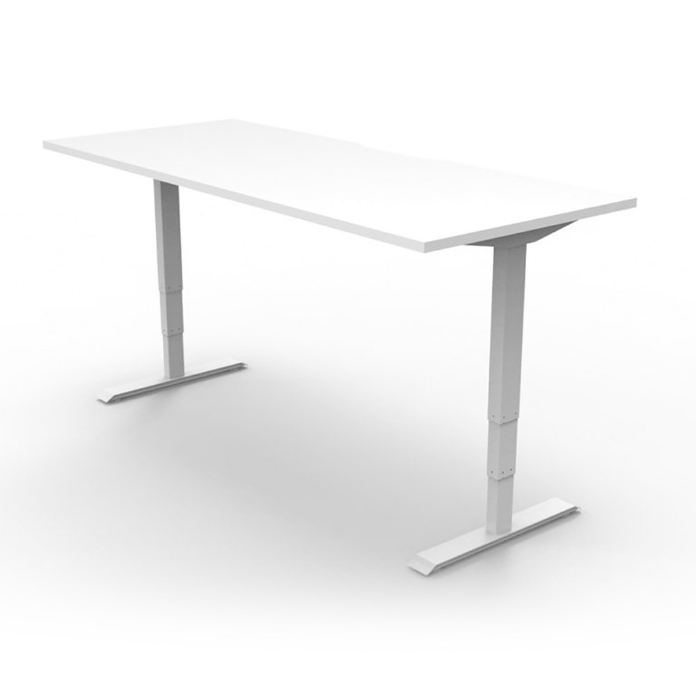 Rapidline Boost+ Single Sided Workstation 1200W x 750D x 1270mmH White/White