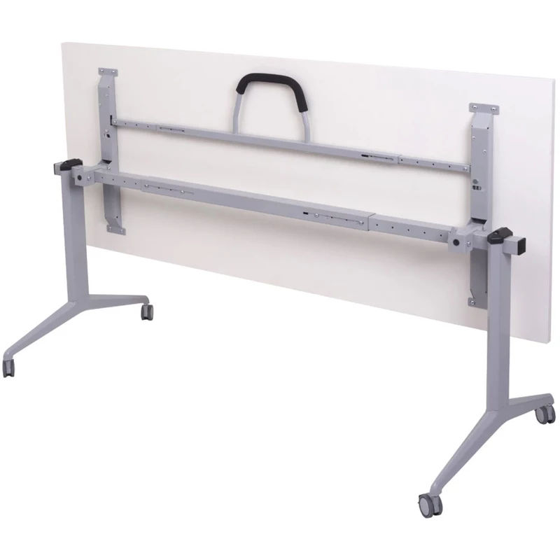 Rapidline Flip Top Table 1800W x 750D x 730mmH White Top Silver Frame