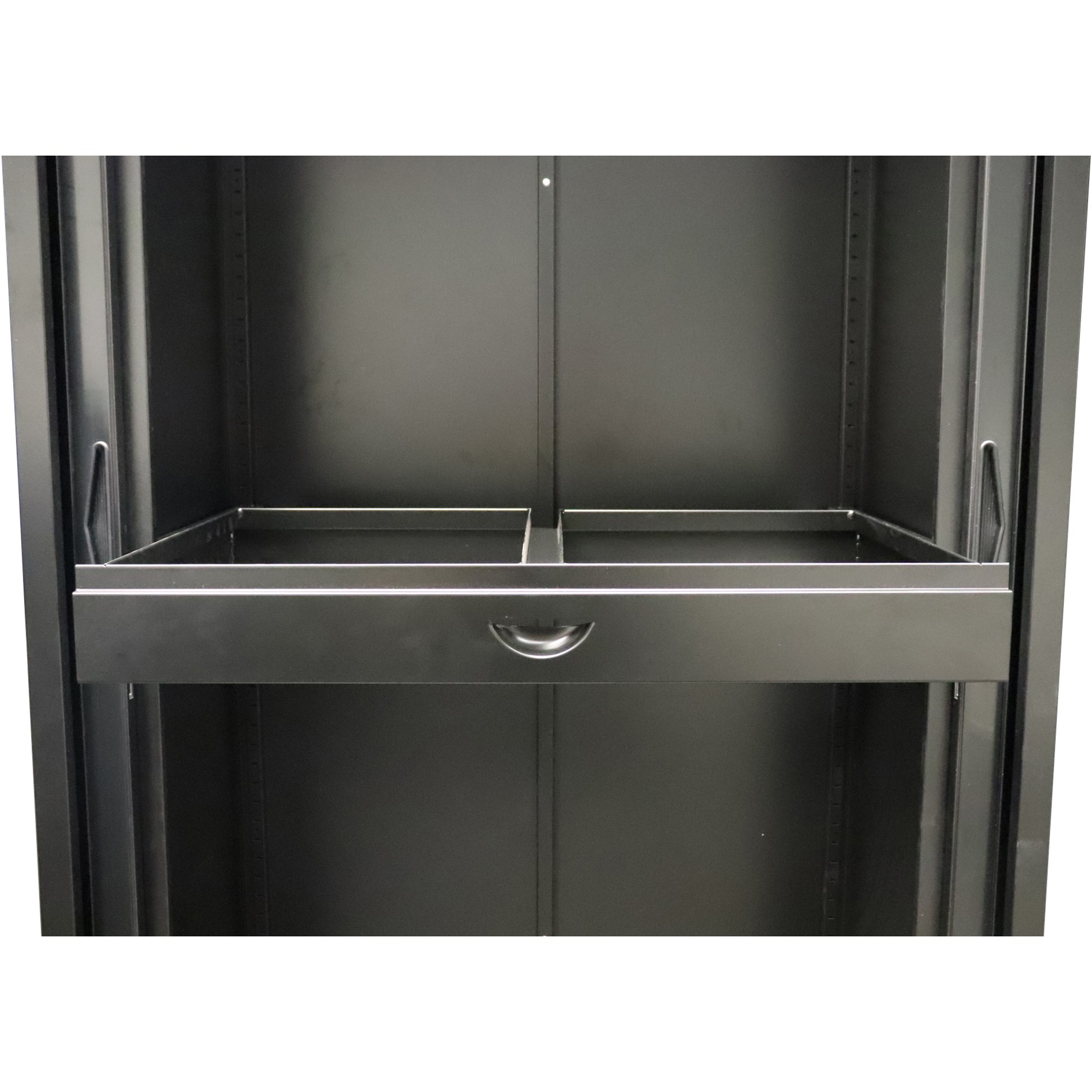 Rapidline Go Steel Tambour  Accessory Roll Out File Frame 1020W x 360D x 95mmH Black