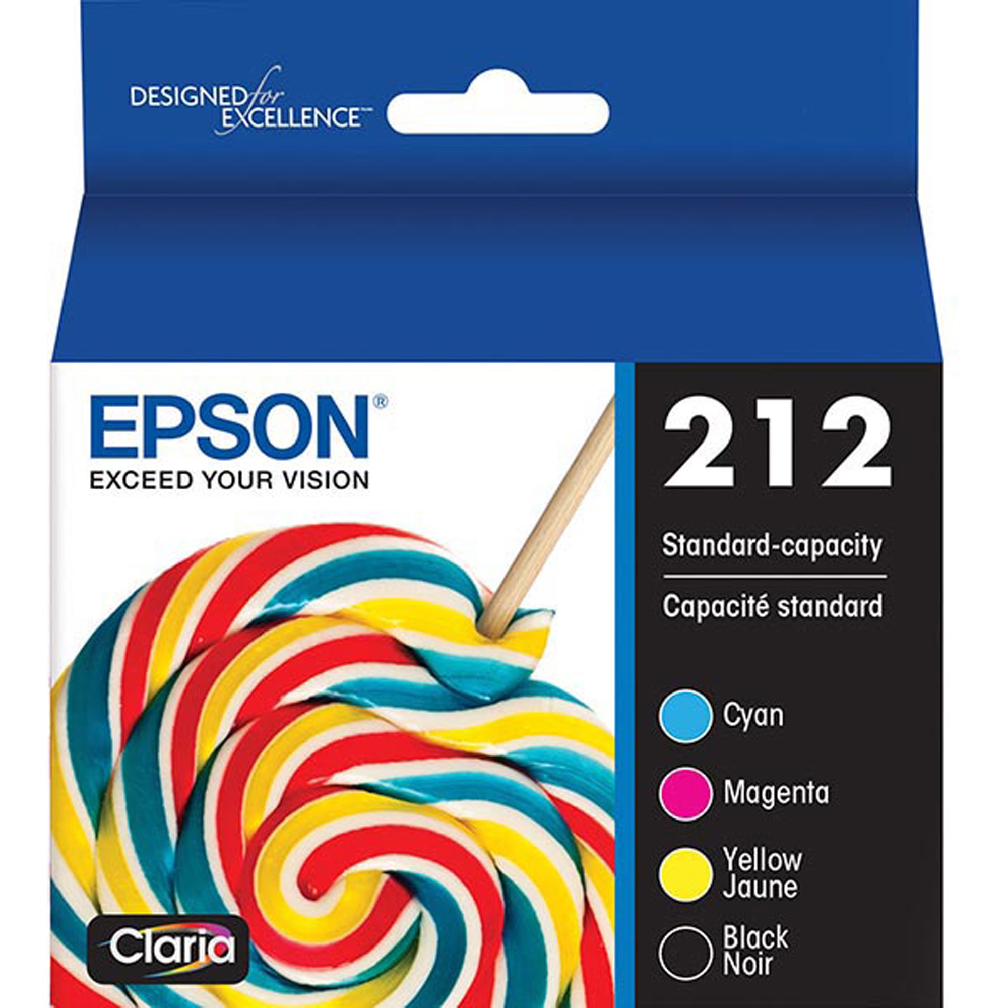 Epson 212 Ink Cartridge Value Pack  Of 4