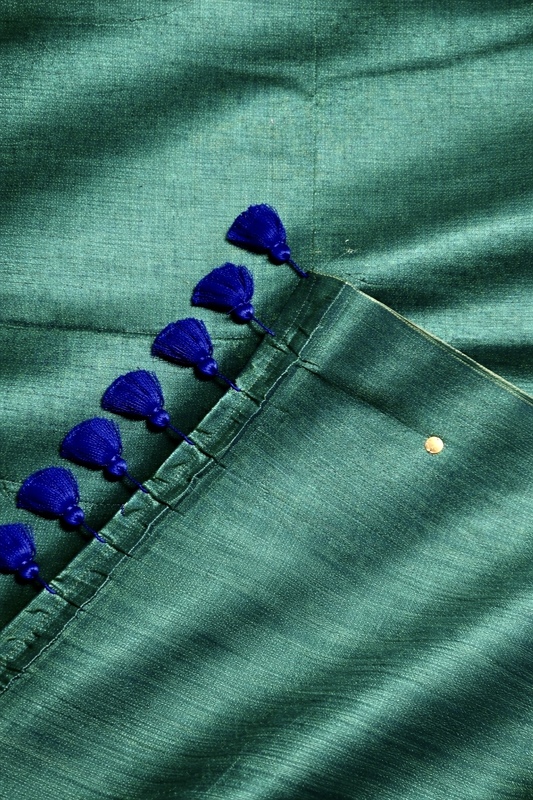 Peacock Tissue Saree - Code: TT-15