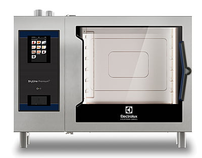 229767 SKYLINE PREMIUMS OVEN 6 GN 2/1 - GAS - LEFT HINGED DOOR - 3-GLASS