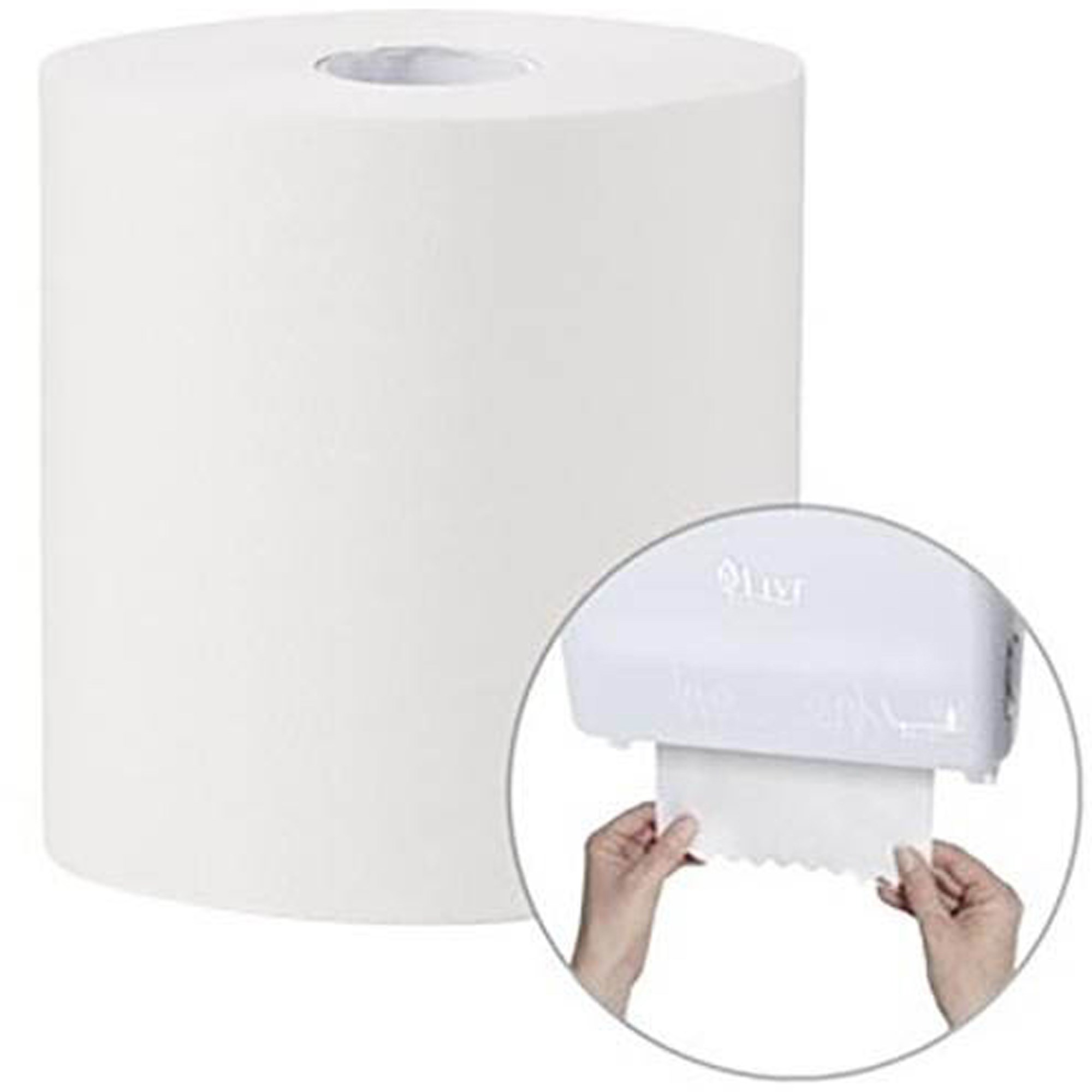 Livi Essentials Hand Towel Roll 1 Ply 200m Box  Of 6
