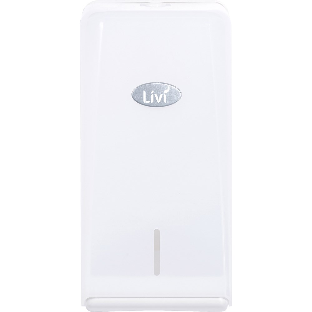 Livi Interleave Toilet Tissue Dispenser White