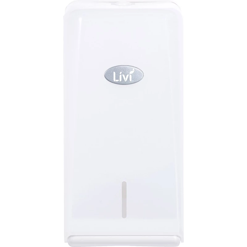 Livi Interleave Toilet Tissue Dispenser White