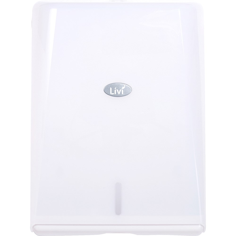 Livi Interleave Hand Towel Dispenser White