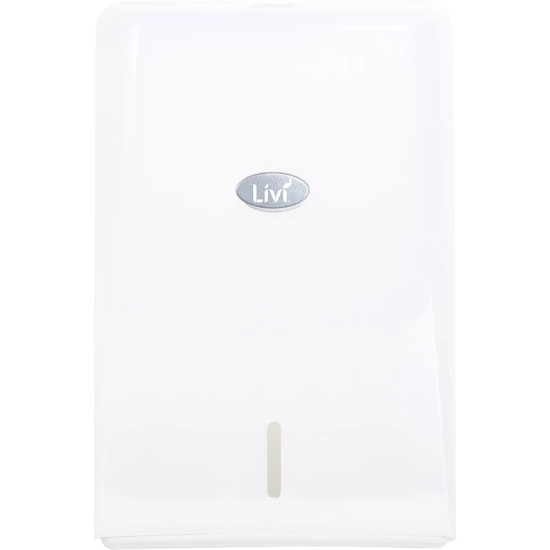 Livi Compact Interleave Hand Towel Dispenser White