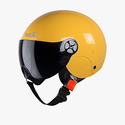 STEELBIRD SBH-16 REX GLOSSY YELLOW C/V (M)