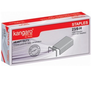STAPLES 23/6 KANGARO (1000pkt)