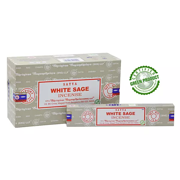 Satya Incense - White Sage [12pcs/box]