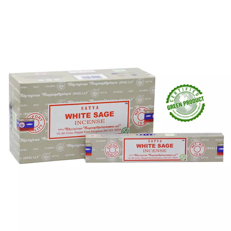 Satya Incense - White Sage [12pcs/box]