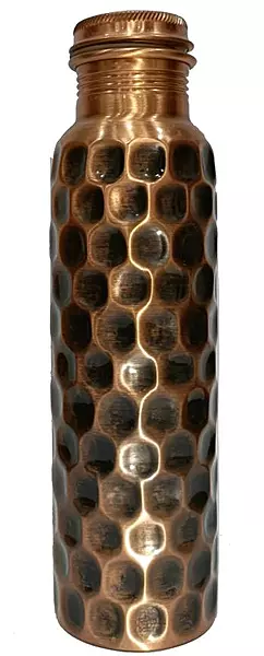 Jointless screw capped copper bottle 950ML 23