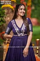 B3337: Beautiful Pure Handloom Cotton Frock B3337: Beautiful Pure Handloom Cotton Frock