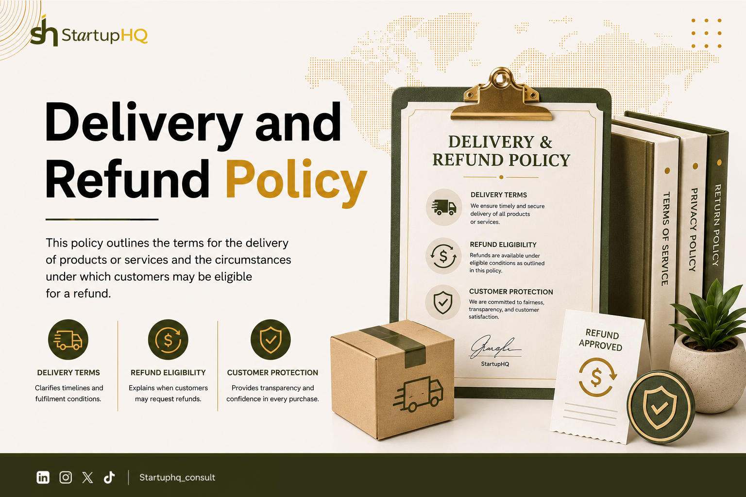 Delivery and Refund Policy