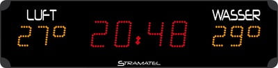Digital Swimming Pool Display Board