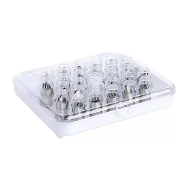 Vogue Cake Decorating 26 Assorted Piping Nozzles