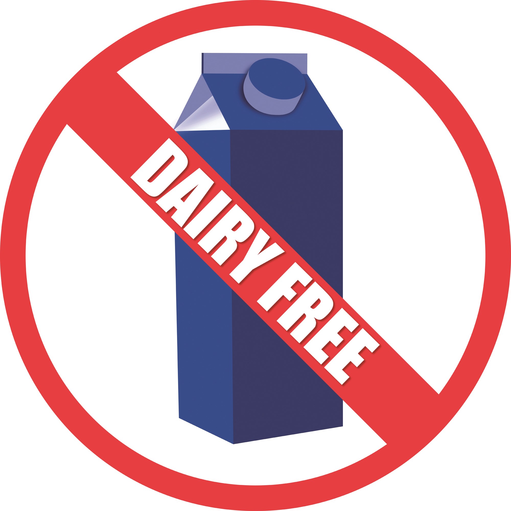 Avery Food Rotation Allergy Label 40mm Dairy Free Roll of 500