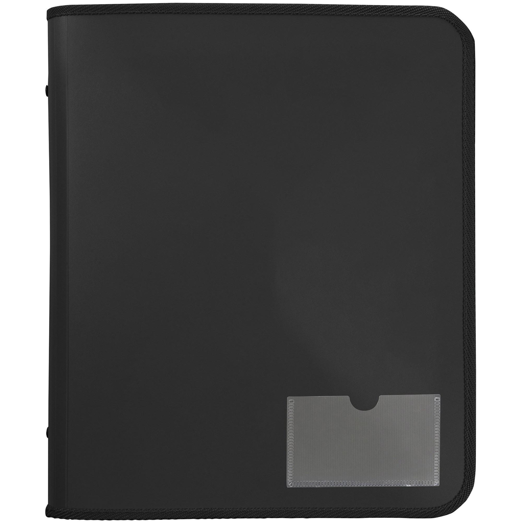 Marbig Zipper Binder With Tech Case A4 2D Ring 25mm Black