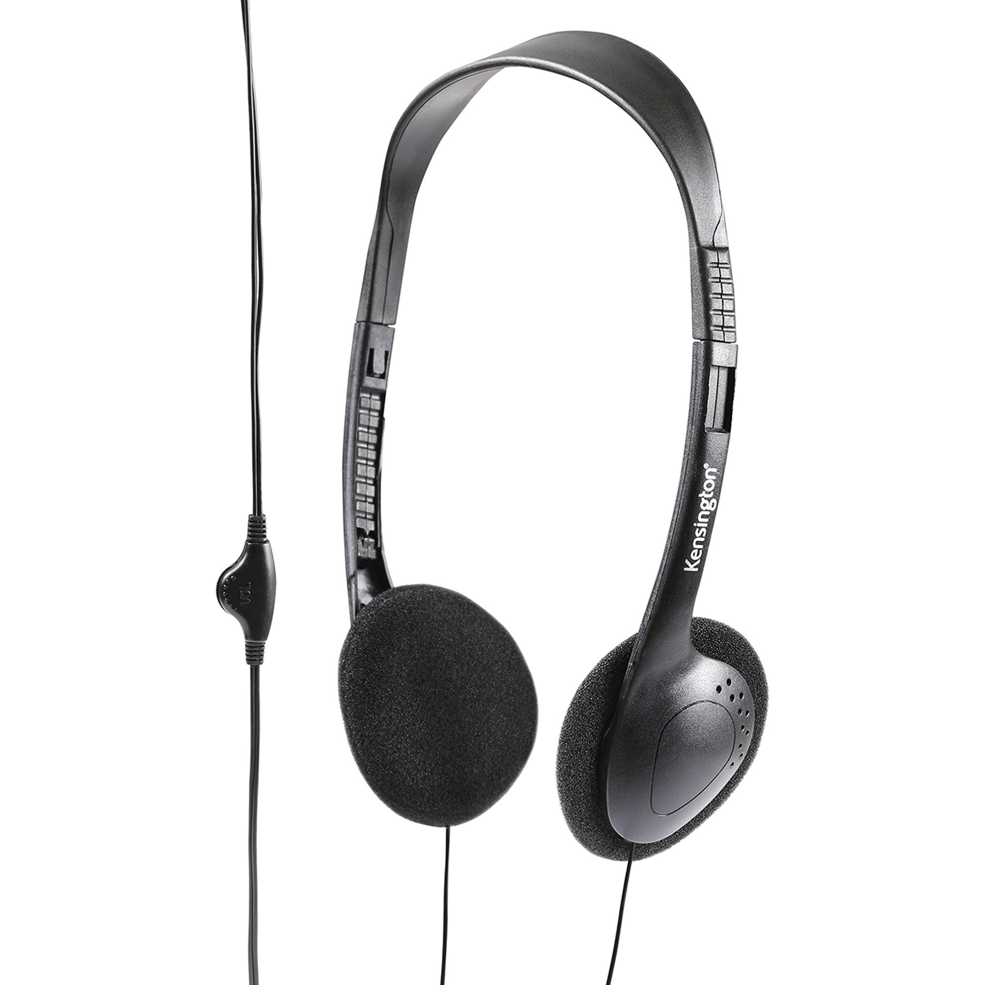 Kensington Light Weight Stereo Headphones Black
