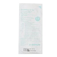 BBraun™ Secondary IV Administration Set Gravity 15 Drops / mL 40 Inch Tubing 