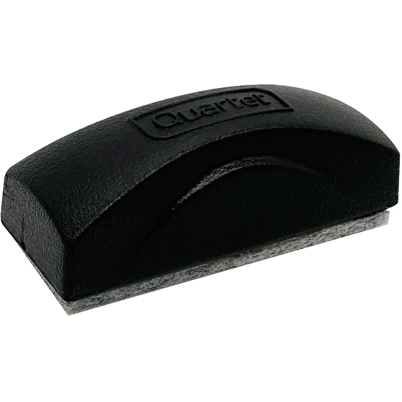 Quartet Mini  Whiteboard Magnetic Eraser Black