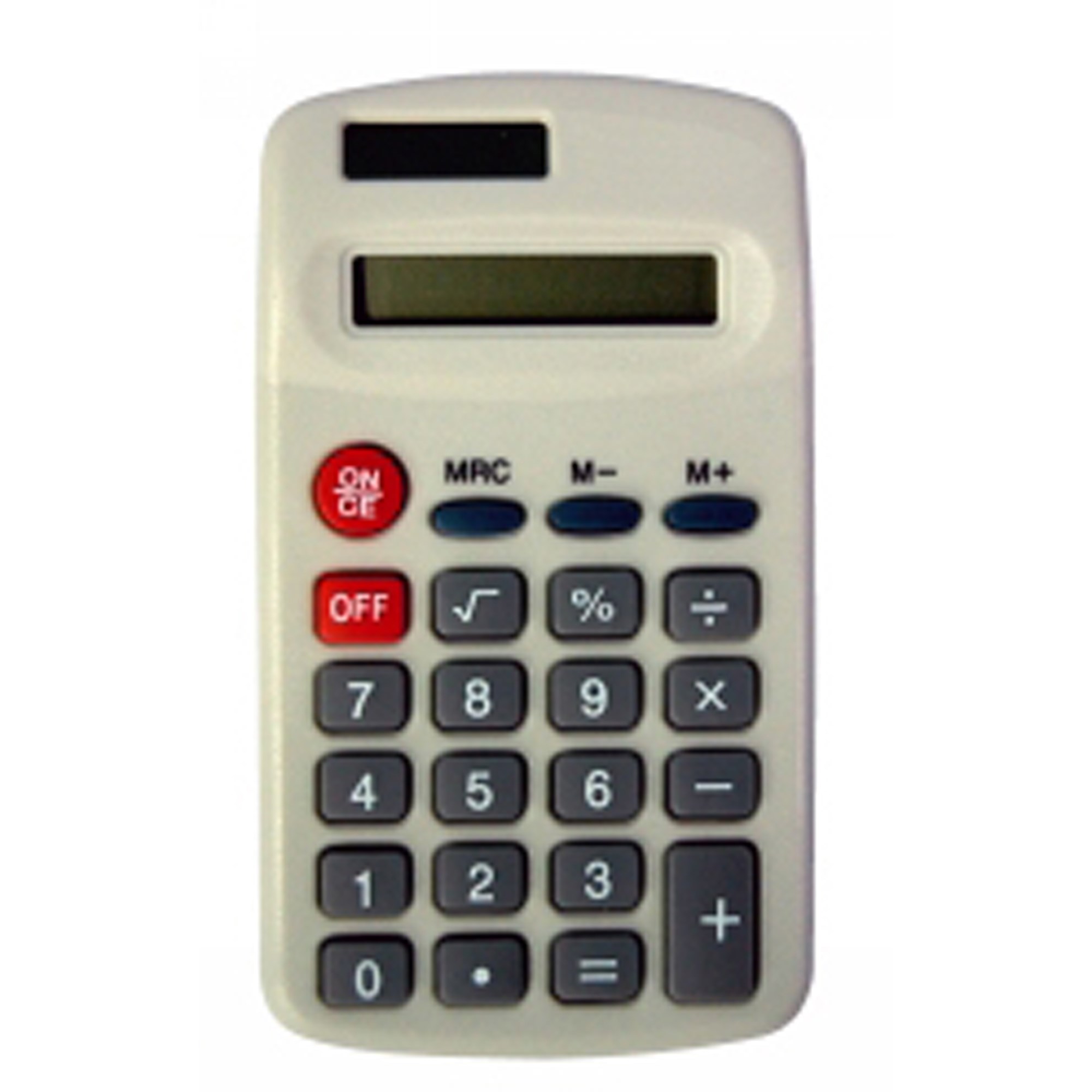 Stat Pocket Calculator 8 Digit Pocket Calculator Solar White